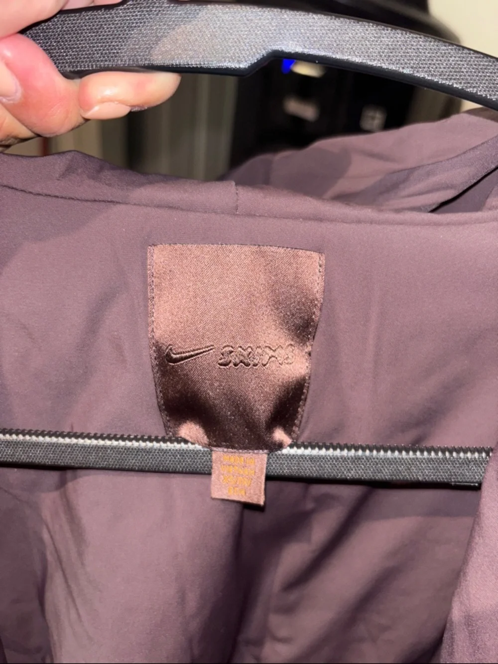 SKIMS lightweight hooded
